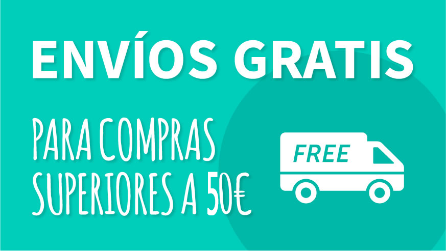 Envíos Gratis para compras superiores a 50 €
