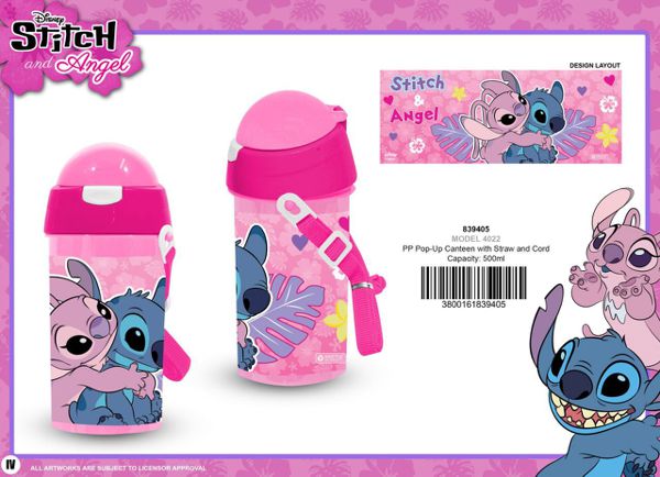 botella pop up stitch disney