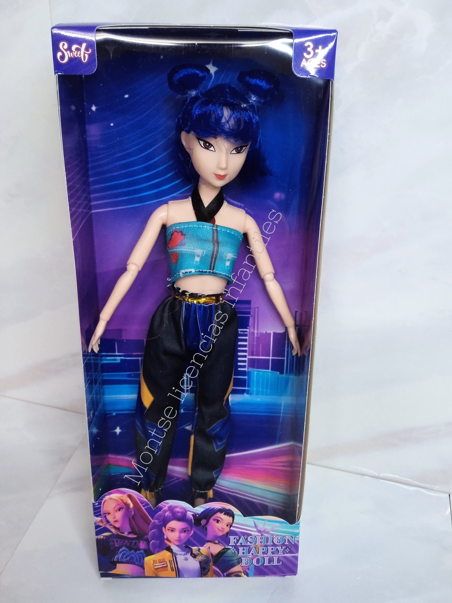 muñeca con musica zoey kpop