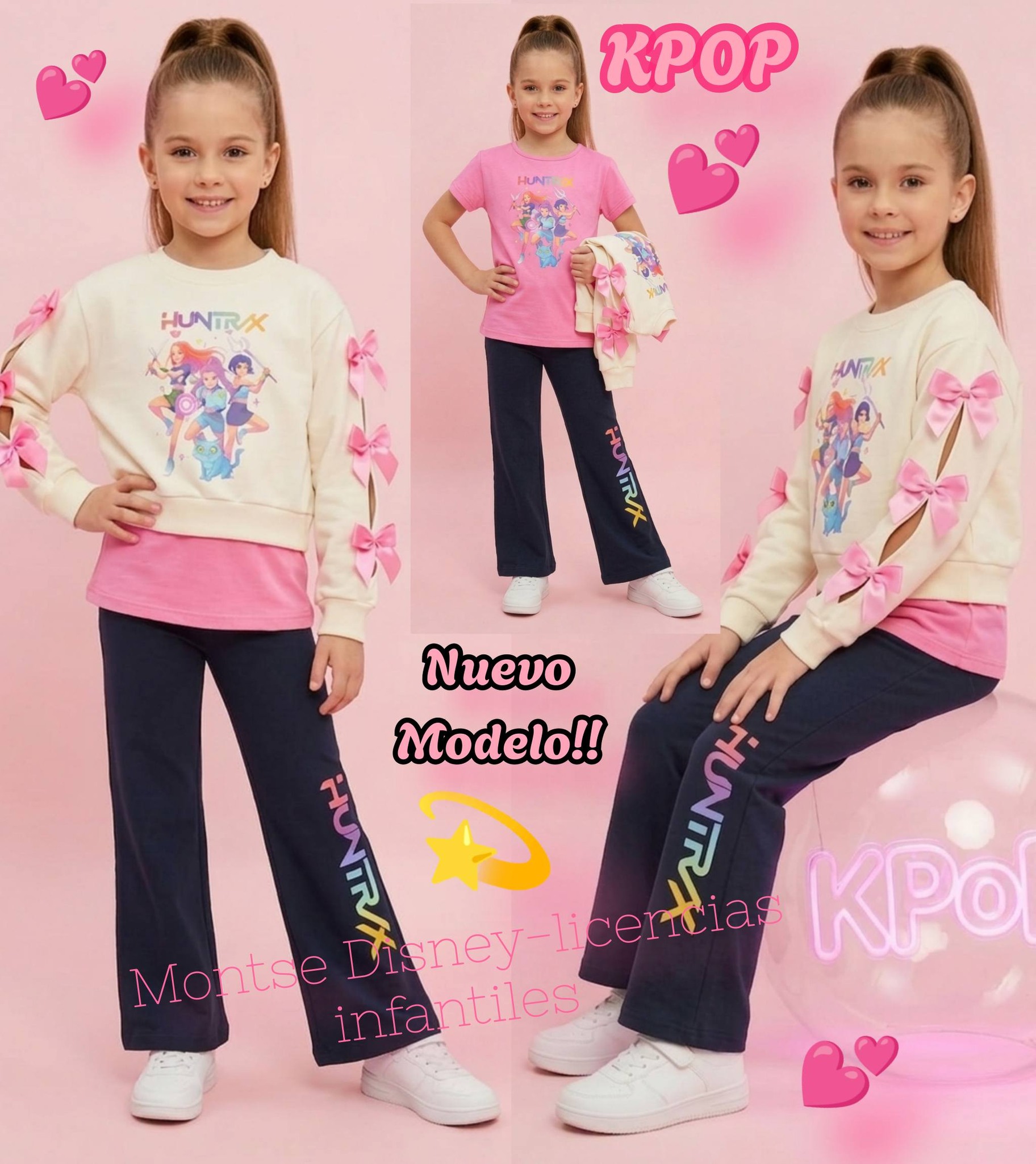 conjunto 3 piezas entretiempop kpop