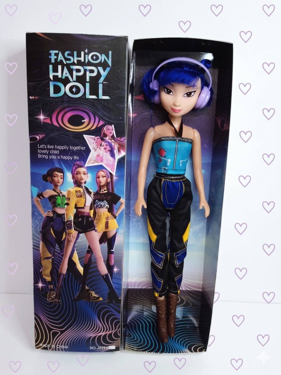 muñeca con musica zoey kpop 40cm.