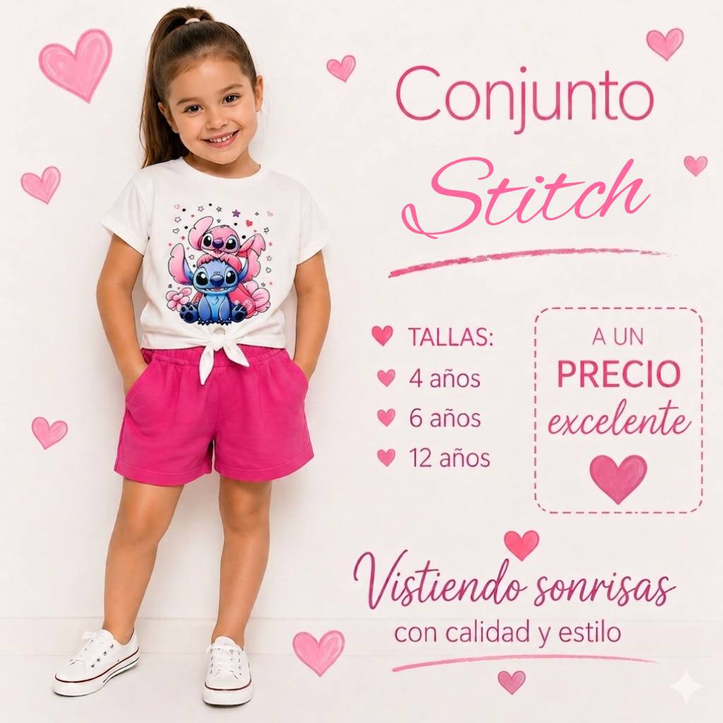 conjunto stitch 