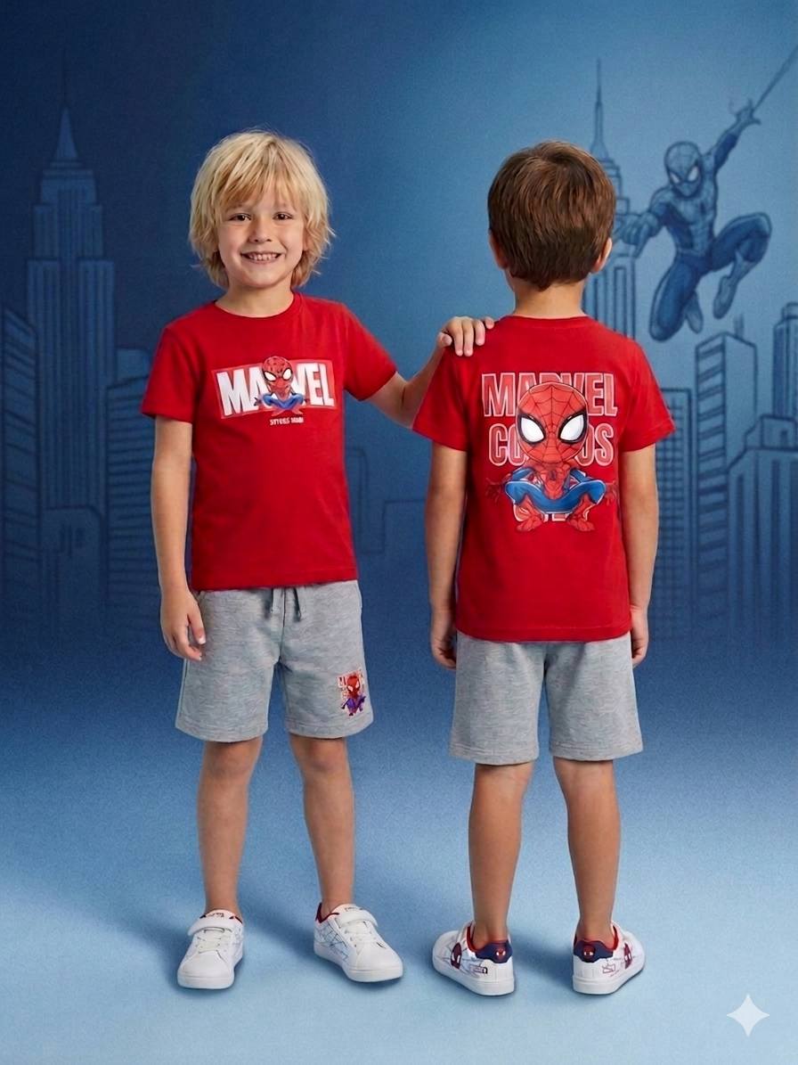 conjunto spiderman