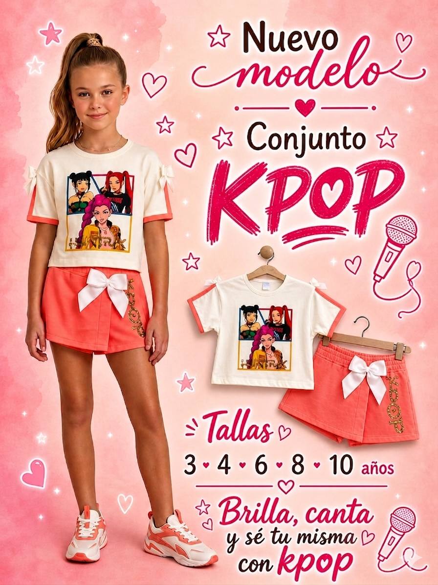 conjunto kpop