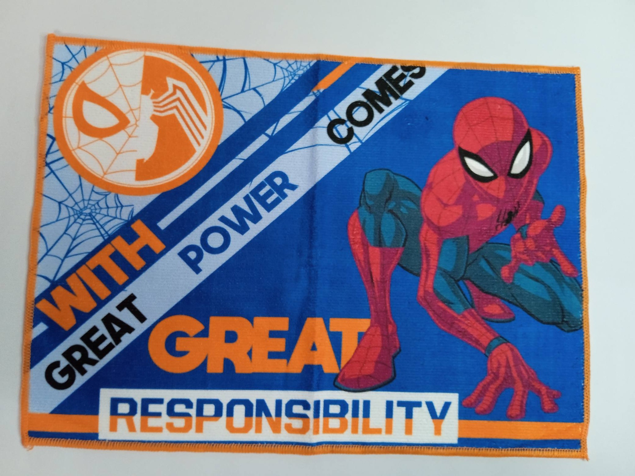 toallita manos/cara spiderman
