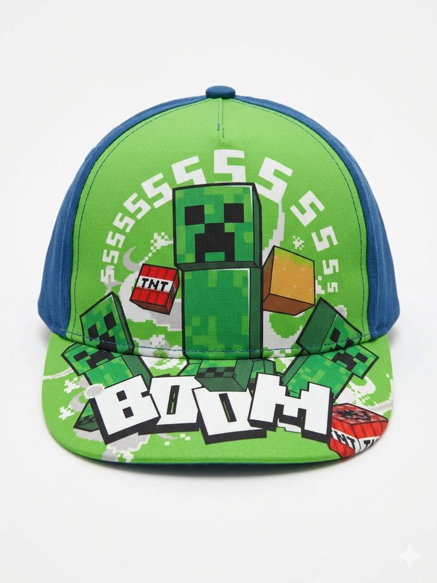 gorra minecraft