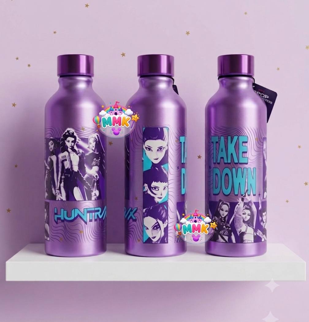 botella aluminio kpop