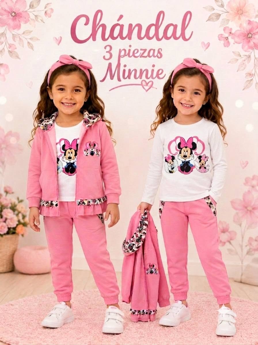 conjunto 3 piezas minnie