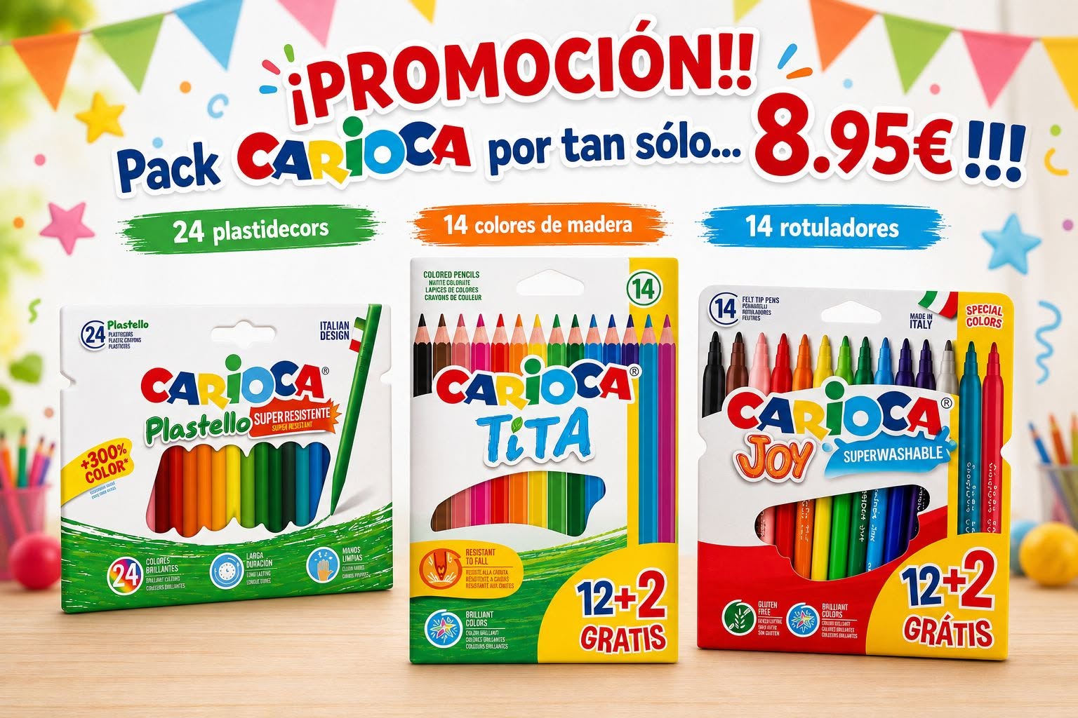 Pack ahorro Carioca
