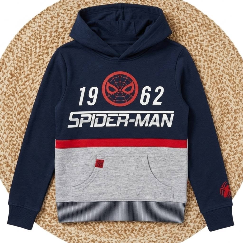 sudadera spiderman