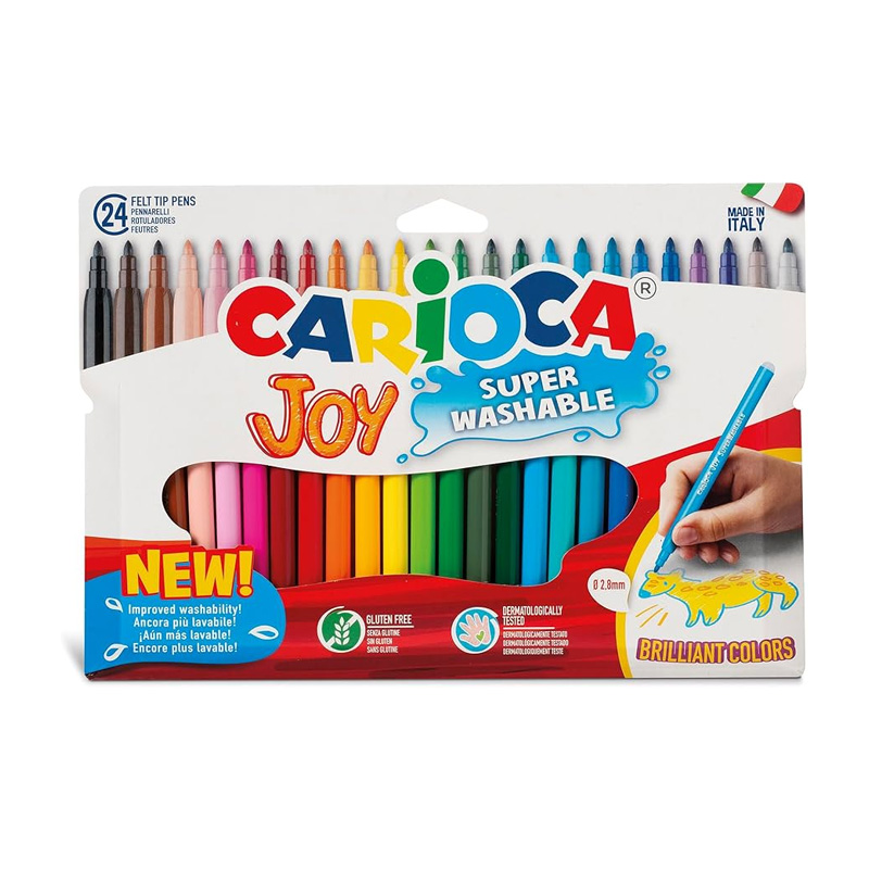 24 rotuladores Carioca