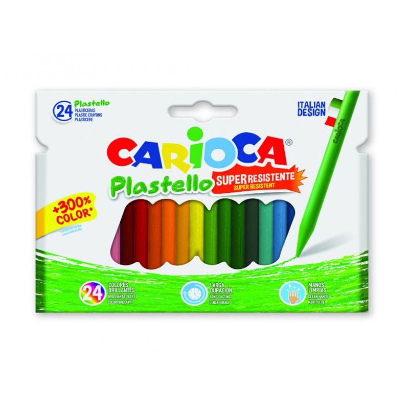 24 plastidecors Carioca