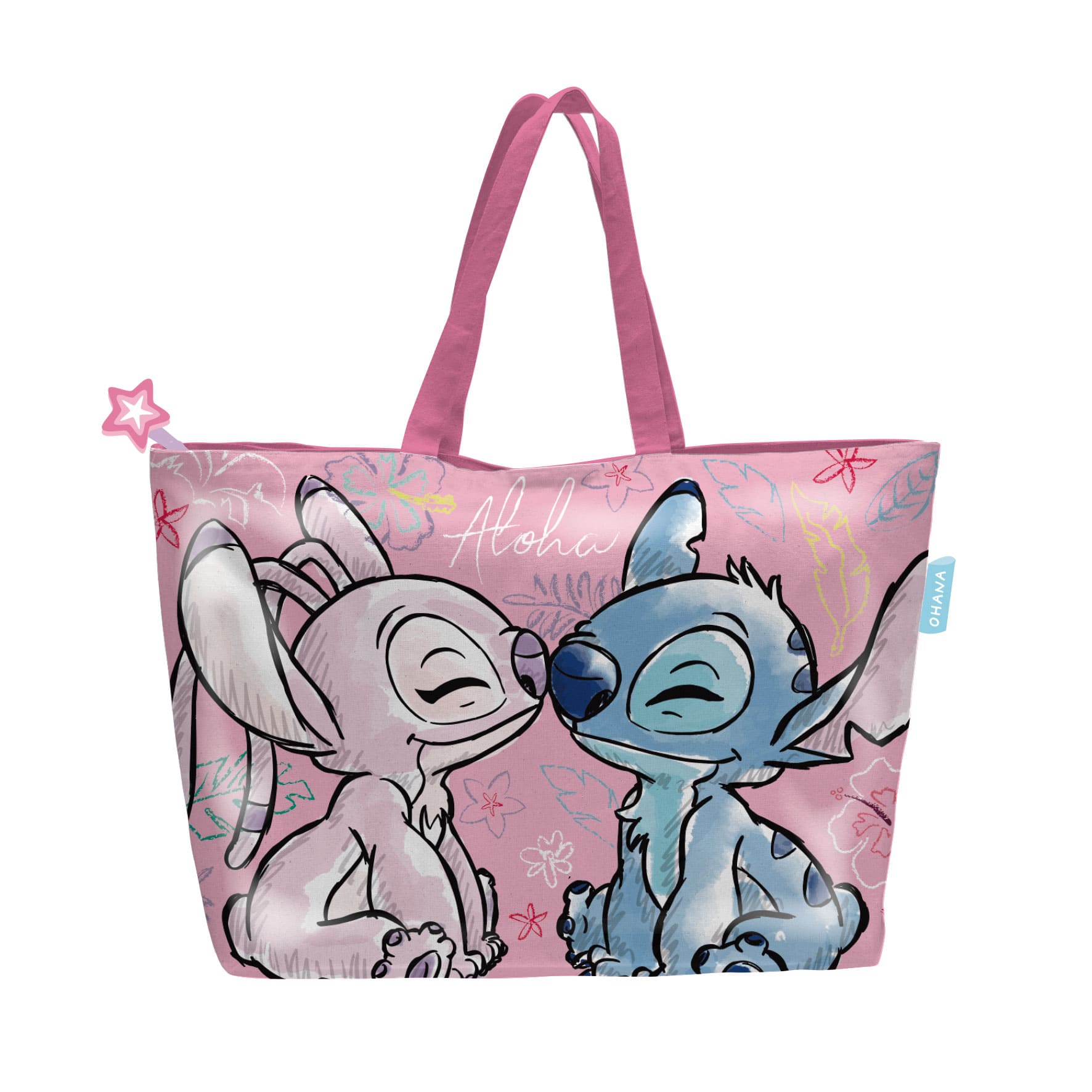 bolsa playa stitch disney