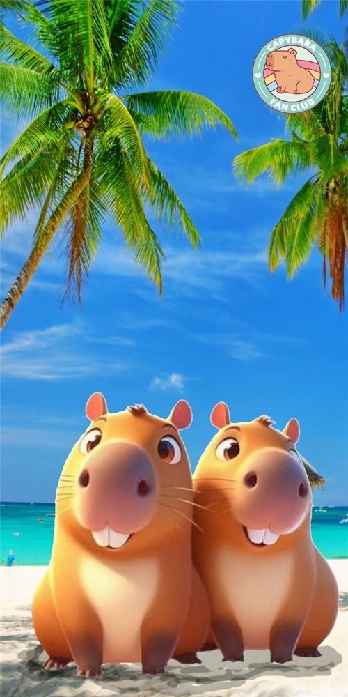 toalla capybara