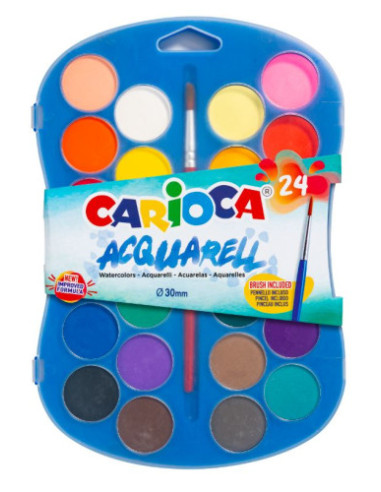 24 acuarelas Carioca