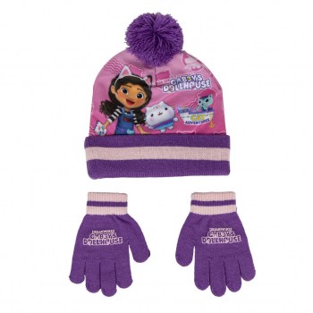 gorro-y-guantes-gabbys-dollhouse-infantil