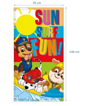 toalla-playa-microfibra-paw-patrol