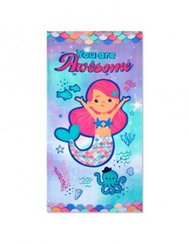 toalla-you-are-awesome-sirena-microfibra